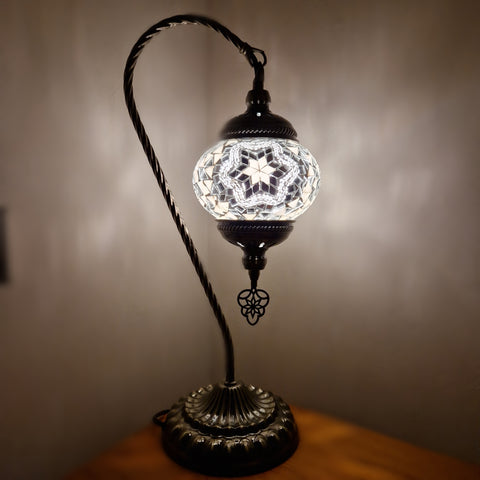 Türkisches Mosaik marokkanische Lampe Licht Tiffany Stil Glas Schreibtisch Tisch CE-geprüft