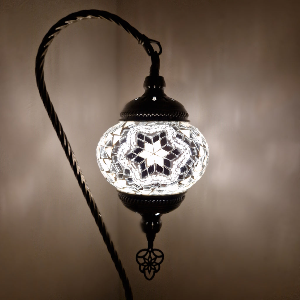Türkisches Mosaik marokkanische Lampe Licht Tiffany Stil Glas Schreibtisch Tisch CE-geprüft