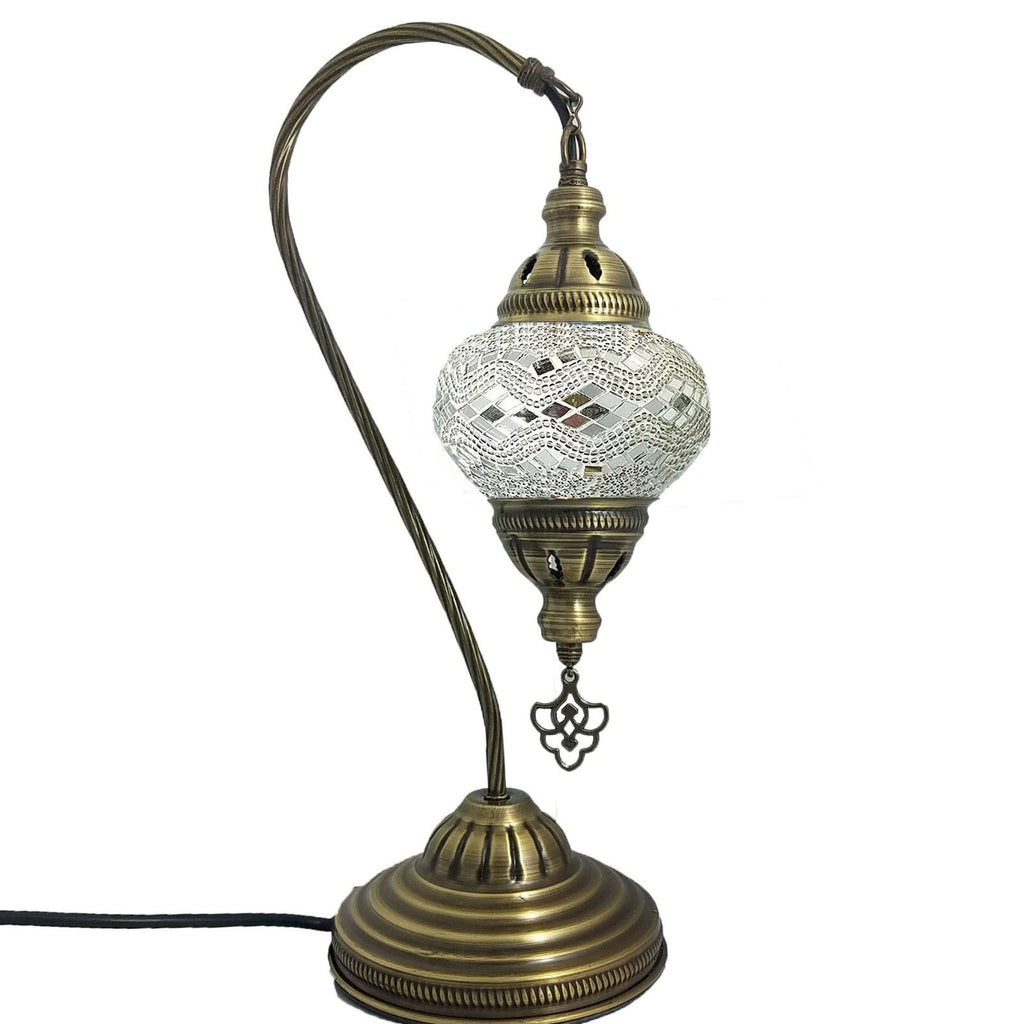 Türkisches Mosaik marokkanische Lampe Licht Tiffany Stil Glas Schreibtisch Tisch CE-geprüft