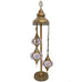 3 Ball Moroccan Turkish Style Floor Lamp Large Glass MC6