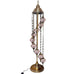 9 Ball Moroccan Turkish Style Floor Lamp Medium Glass