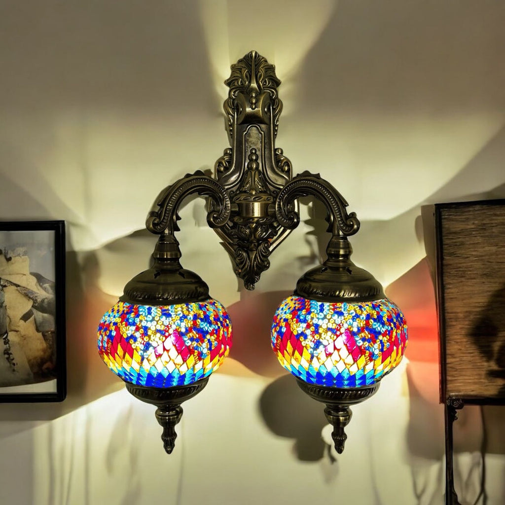 Lámparas de pared de estilo turco marroquí