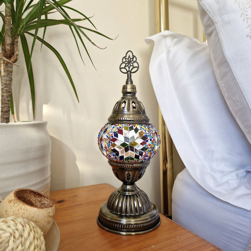 Moroccan Turkish Small Handmade Table Lamp
