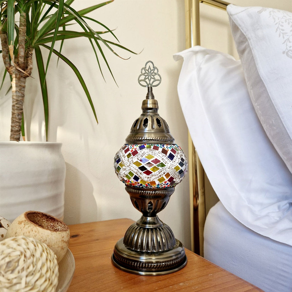 Moroccan Turkish Small Handmade Table Lamp