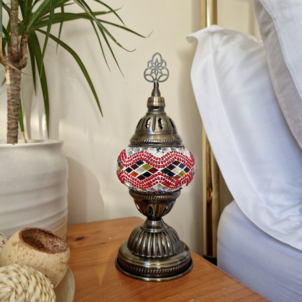 Moroccan Turkish Small Handmade Table Lamp
