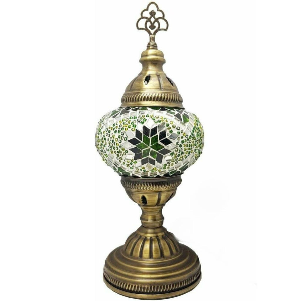 Türkische Glasmosaik-Tischlampen Großes Glas MC10