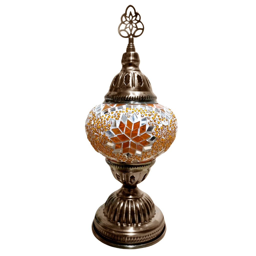 Turkish Moroccan Lamp Light Authentic Tiffany Style Glass Desk Table CE Tested