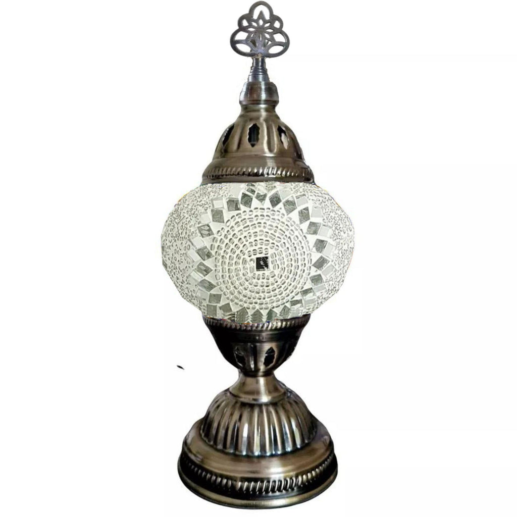 Turkish Moroccan Lamp Light Authentic Tiffany Style Glass Desk Table CE Tested