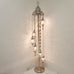 7 Ball Moroccan Turkish Style Silver Floor Lamp Large Glass SLOTO