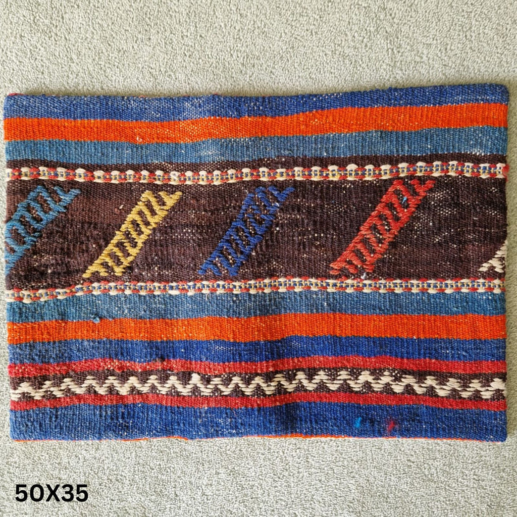 Turkish Moroccan Kilim Design Colourful Cushion Cover