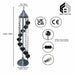 9 Ball Moroccan Turkish Style Silver Floor Lamp SMIX