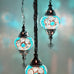 3 Ball Moroccan Turkish Style Silver Floor Lamp S-B4A