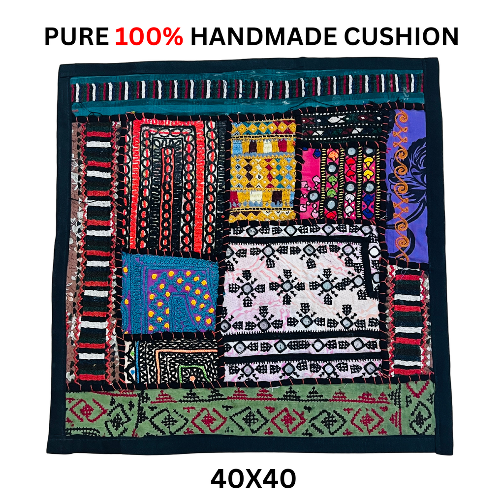 Handmade Turkish Moroccan Eastern Style Cushion Cover + Filler 15'' / 40cm