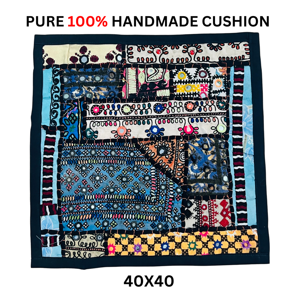 Handmade Turkish Moroccan Eastern Style Cushion Cover + Filler 15'' / 40cm