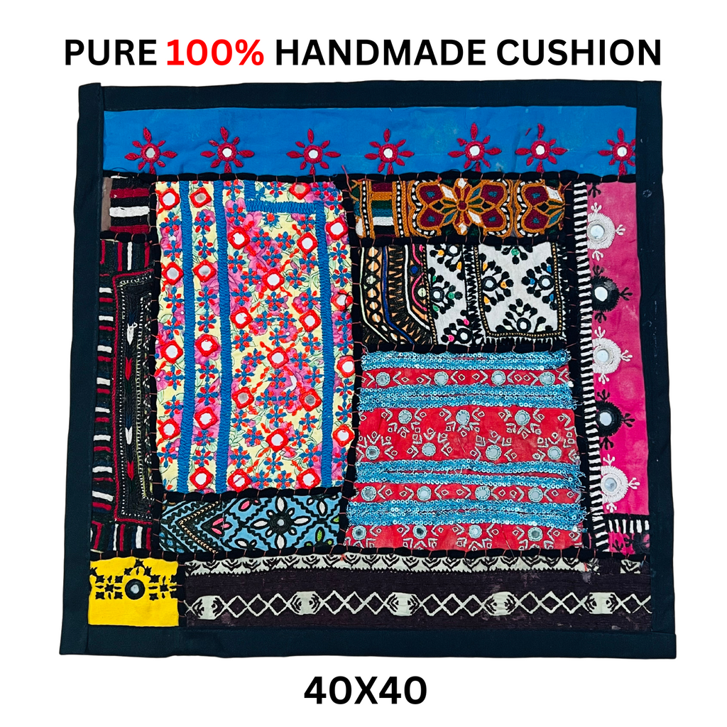 Handmade Turkish Moroccan Eastern Style Cushion Cover + Filler 15'' / 40cm