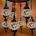 8 Ball Turkish Moroccan Style Chandelier - MC4