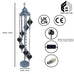 7 Ball Moroccan Turkish Style Silver Floor Lamp S-MC7
