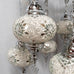 8 Ball Turkish Moroccan Style Chandelier White MIX -17cm