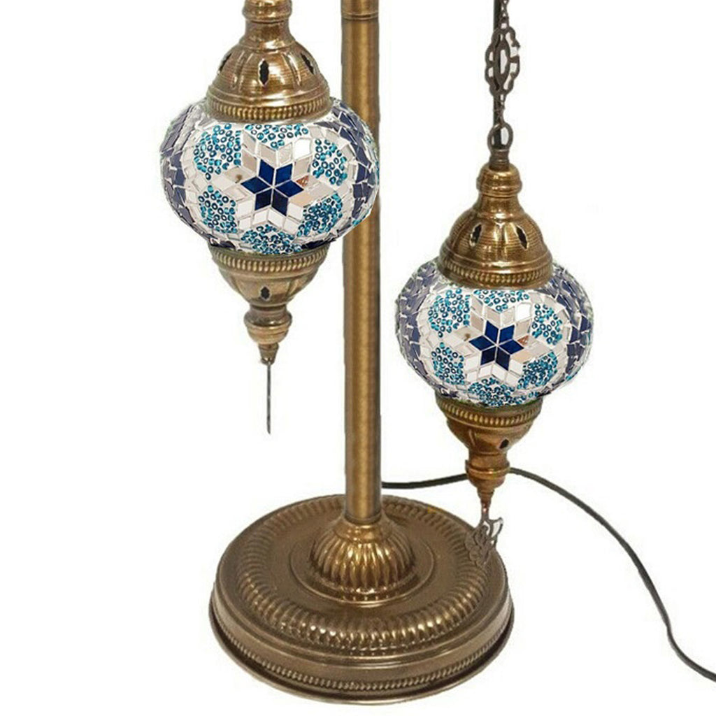 3 Ball Moroccan Turkish Style Floor Lamp B4A