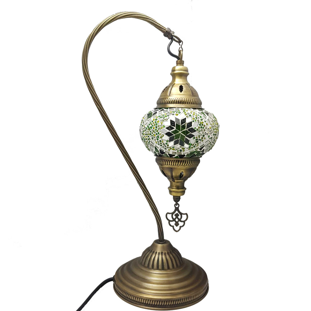 Türkisches Mosaik marokkanische Lampe Licht Tiffany Stil Glas Schreibtisch Tisch CE-geprüft