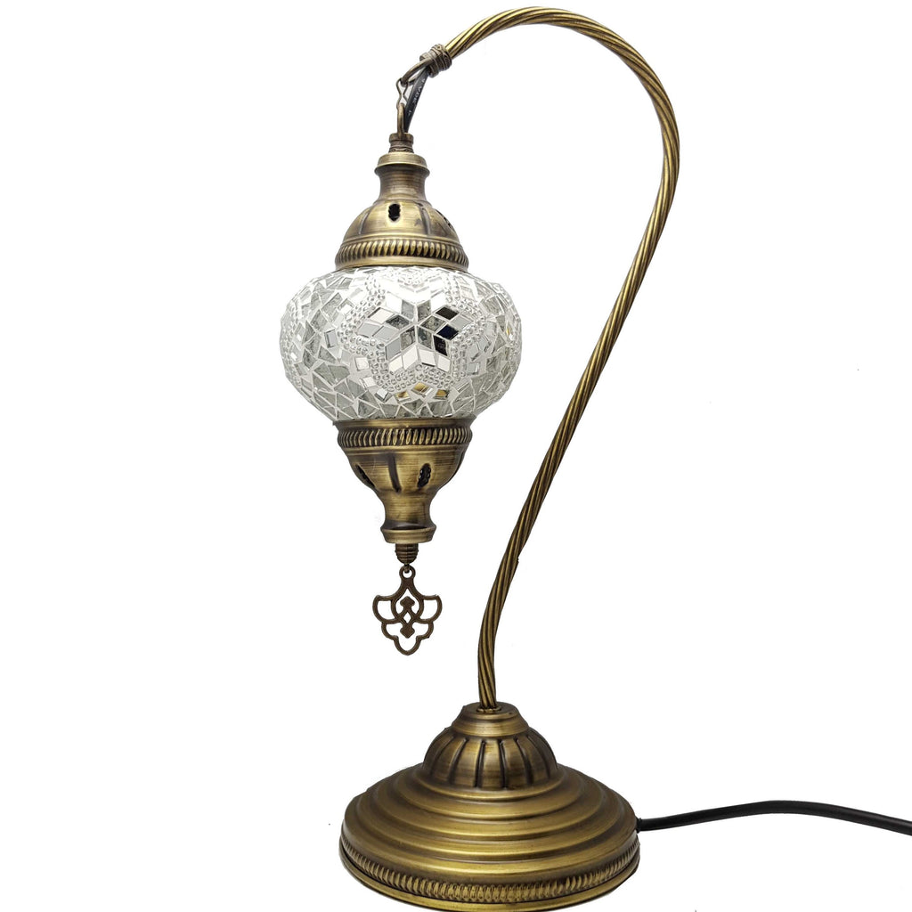 Türkisches Mosaik marokkanische Lampe Licht Tiffany Stil Glas Schreibtisch Tisch CE-geprüft