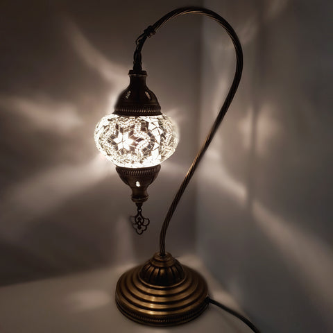 Türkisches Mosaik marokkanische Lampe Licht Tiffany Stil Glas Schreibtisch Tisch CE-geprüft