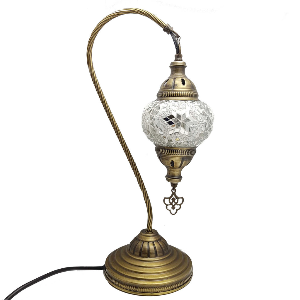 Türkisches Mosaik marokkanische Lampe Licht Tiffany Stil Glas Schreibtisch Tisch CE-geprüft