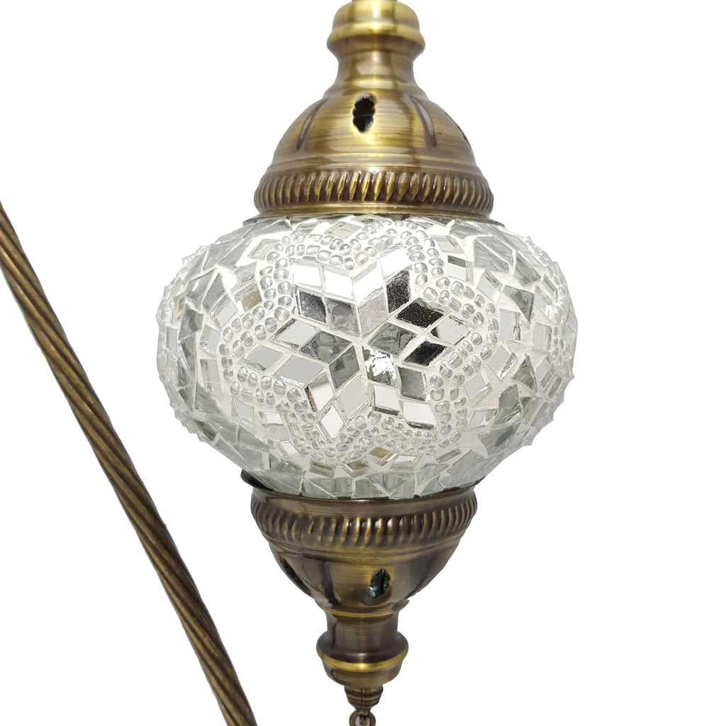 Türkisches Mosaik marokkanische Lampe Licht Tiffany Stil Glas Schreibtisch Tisch CE-geprüft