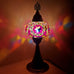 Turkish Moroccan Colourful Glass Mosaic Lamp Light Tall Table Lamp CE Certified