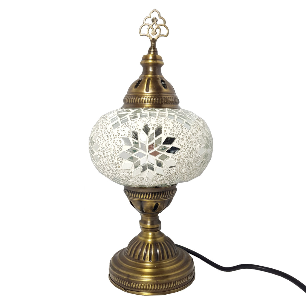 Turkish Glass Mosaic Table Lamps Large Glass W1