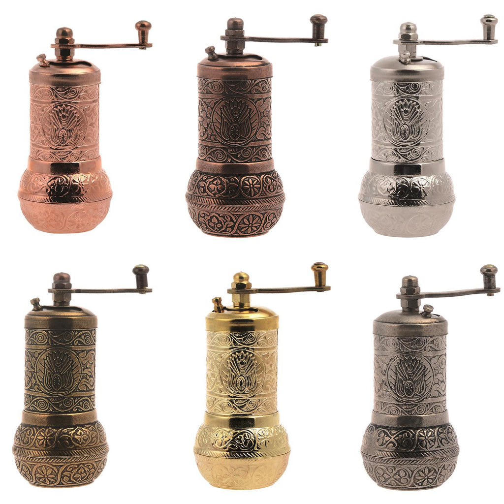 Turkish Traditional Pepper Salt Coffee Spice Grinder Mill