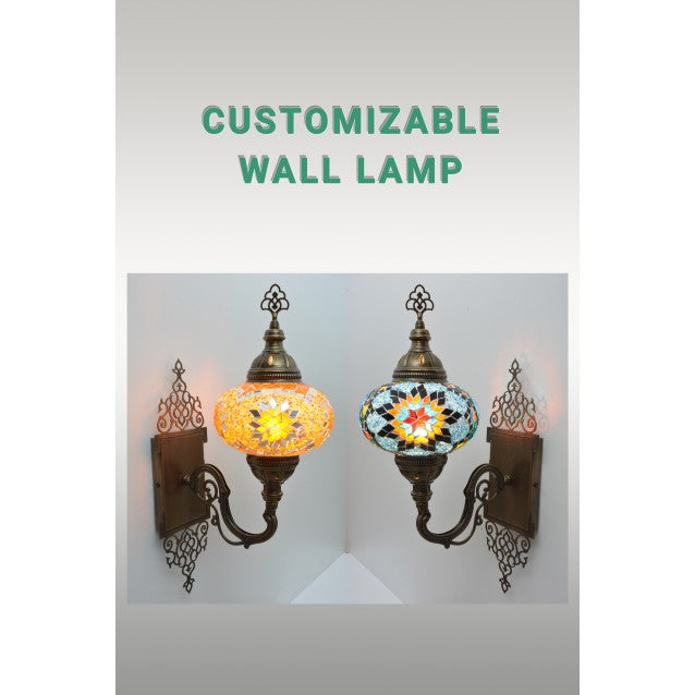 Personalice las luces de los apliques de pared turcos cableados