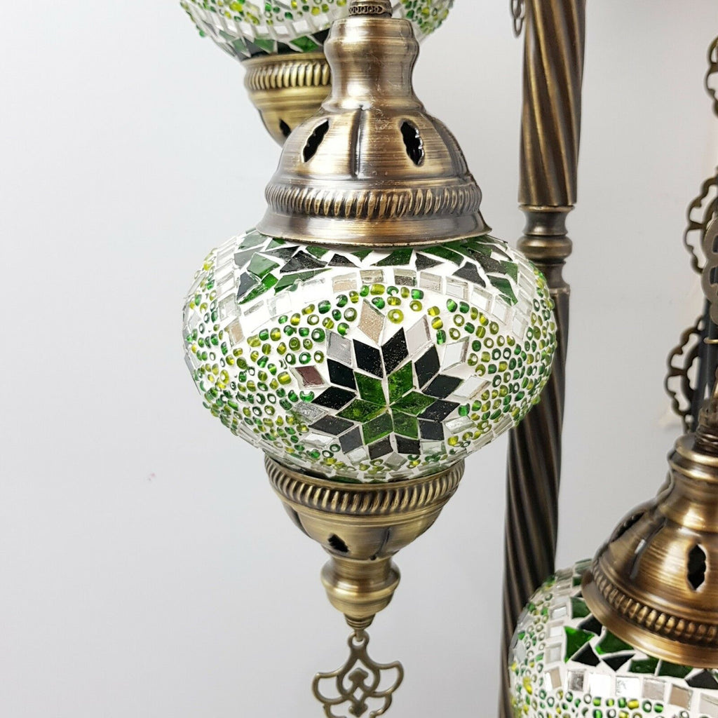 5 Ball Moroccan Turkish Style Floor Lamp GR1