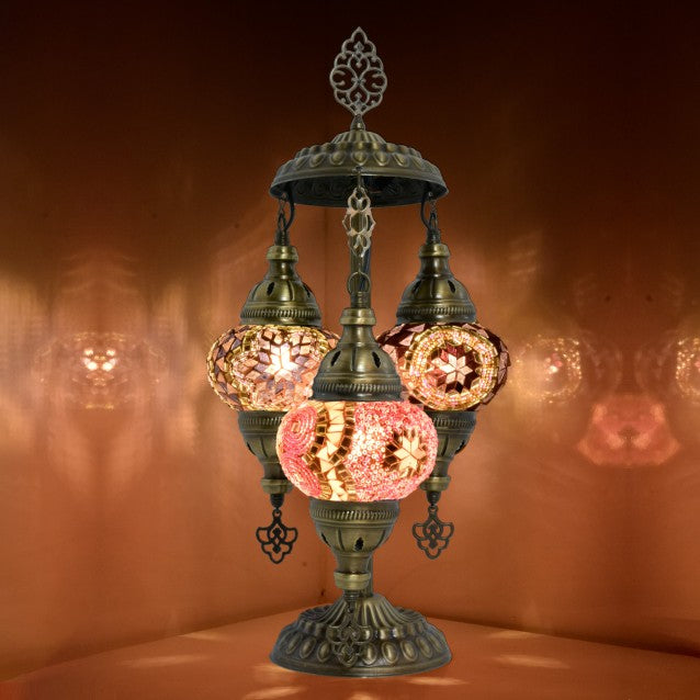 Customize 3 Globe Table Lamps