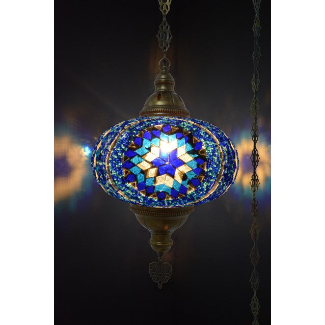 Customize XL Mosaic Hanging Lamps