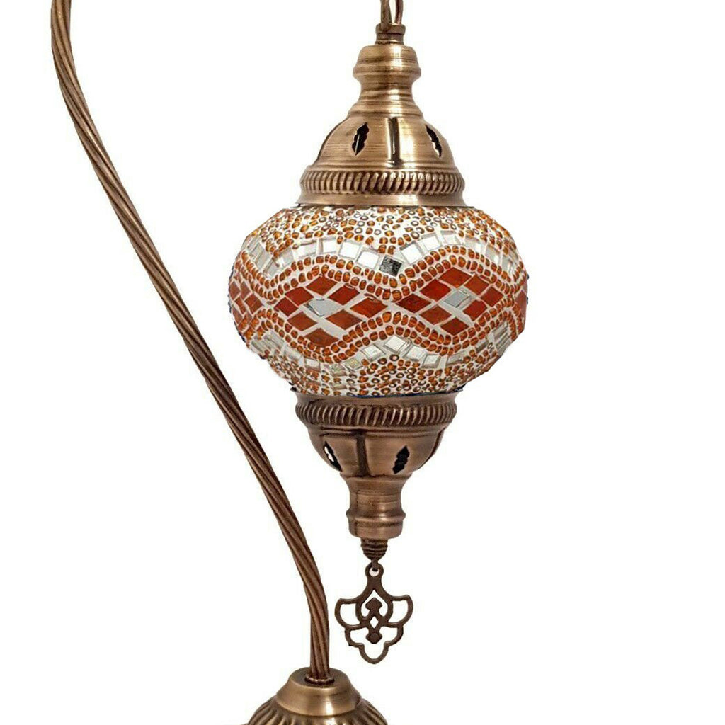 Türkisches Mosaik marokkanische Lampe Licht Tiffany Stil Glas Schreibtisch Tisch CE-geprüft