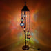 7 Ball Moroccan Turkish Style Floor Lamp with Larger Glass GLA17MC2