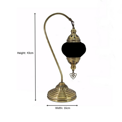 Türkisch-marokkanische Tischlampe NUR STAND ✔ CE-ZERTIFIZIERT