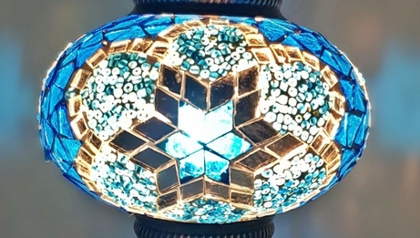 Moroccan Turkish Replacement Large Glass 17cm - B4A