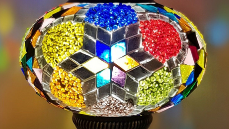 Moroccan Turkish Replacement Large Glass 17cm - MC16