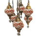 7 Ball Moroccan Turkish Style Chandelier OR11