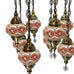 8 Ball Turkish Moroccan Style Chandelier OR11