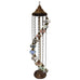 11 Ball Moroccan Turkish Style Floor Lamp with Larger Glass GLA17MIX