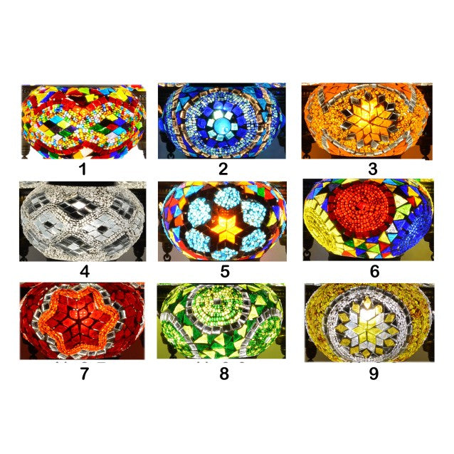 Customize 3 Globe Table Lamps