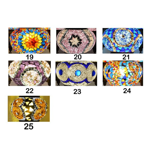 Customize 3 Globe Table Lamps