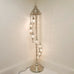 9 Ball Moroccan Turkish Style Silver Floor Lamp Large Glass SLOTO