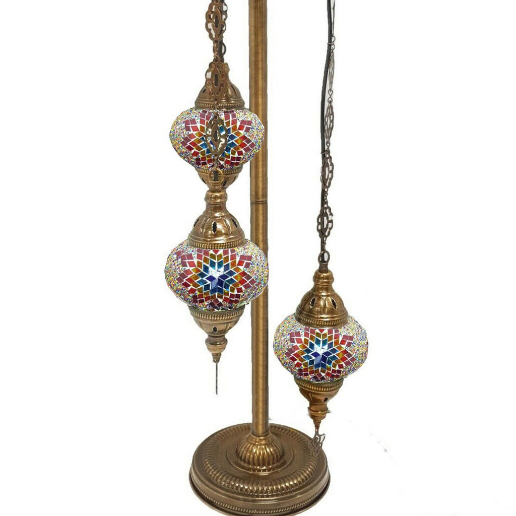 3 Ball Moroccan Turkish Style Floor Lamp MC7
