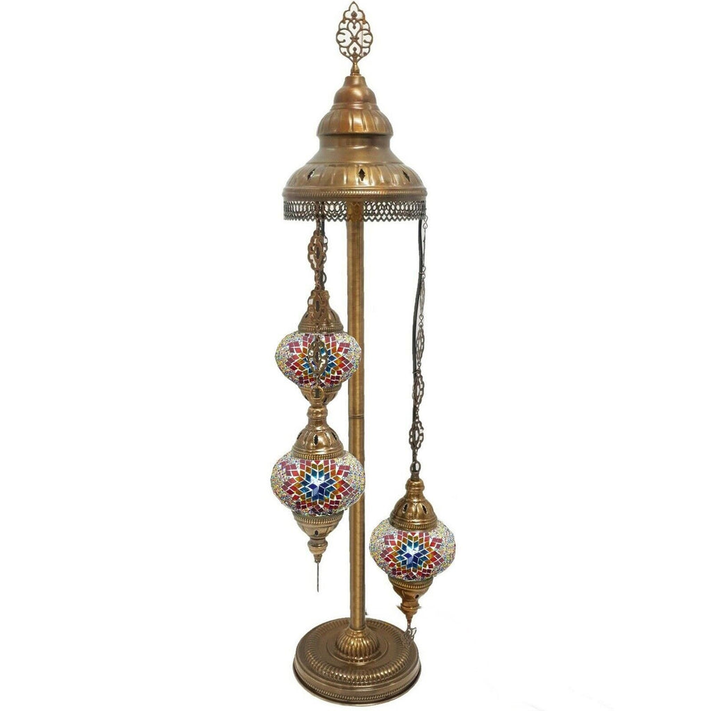 3 Ball Moroccan Turkish Style Floor Lamp MC7