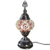 Turkish Moroccan Lamp Light Authentic Tiffany Style Glass Desk Table CE Tested