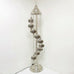 9 Ball Moroccan Turkish Style Silver Floor Lamp Large Glass SLG1